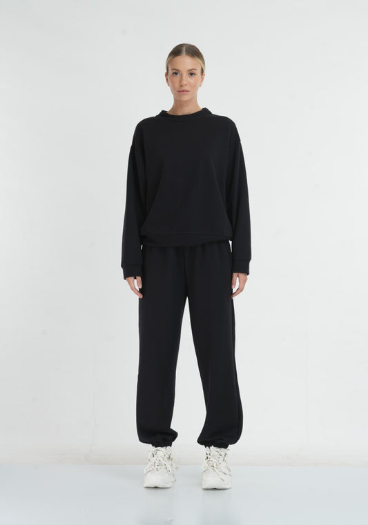 Classic sweats set - black