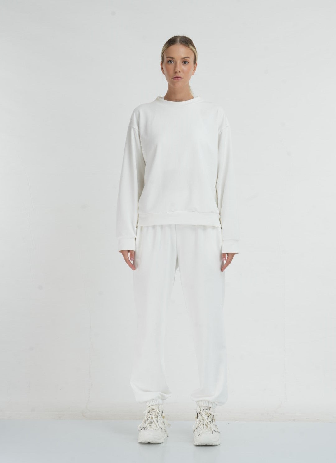 Classic sweats set - white