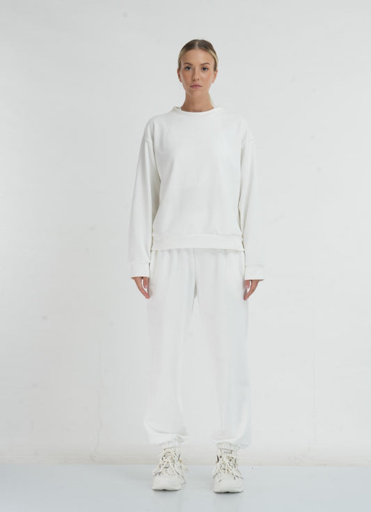 Classic sweats set - white