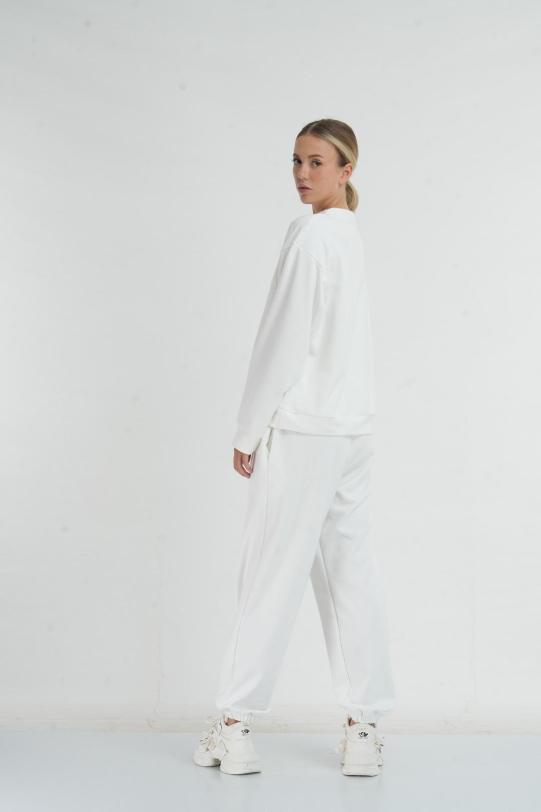 Classic sweats set - white