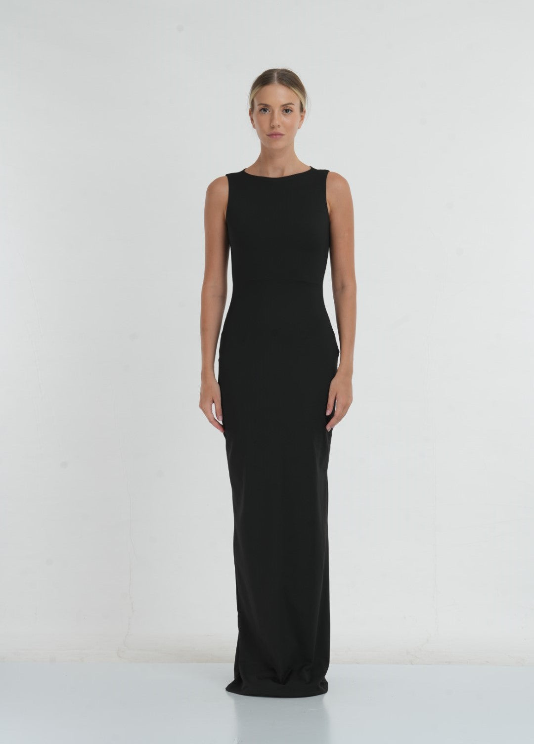 Classic maxi dress- black