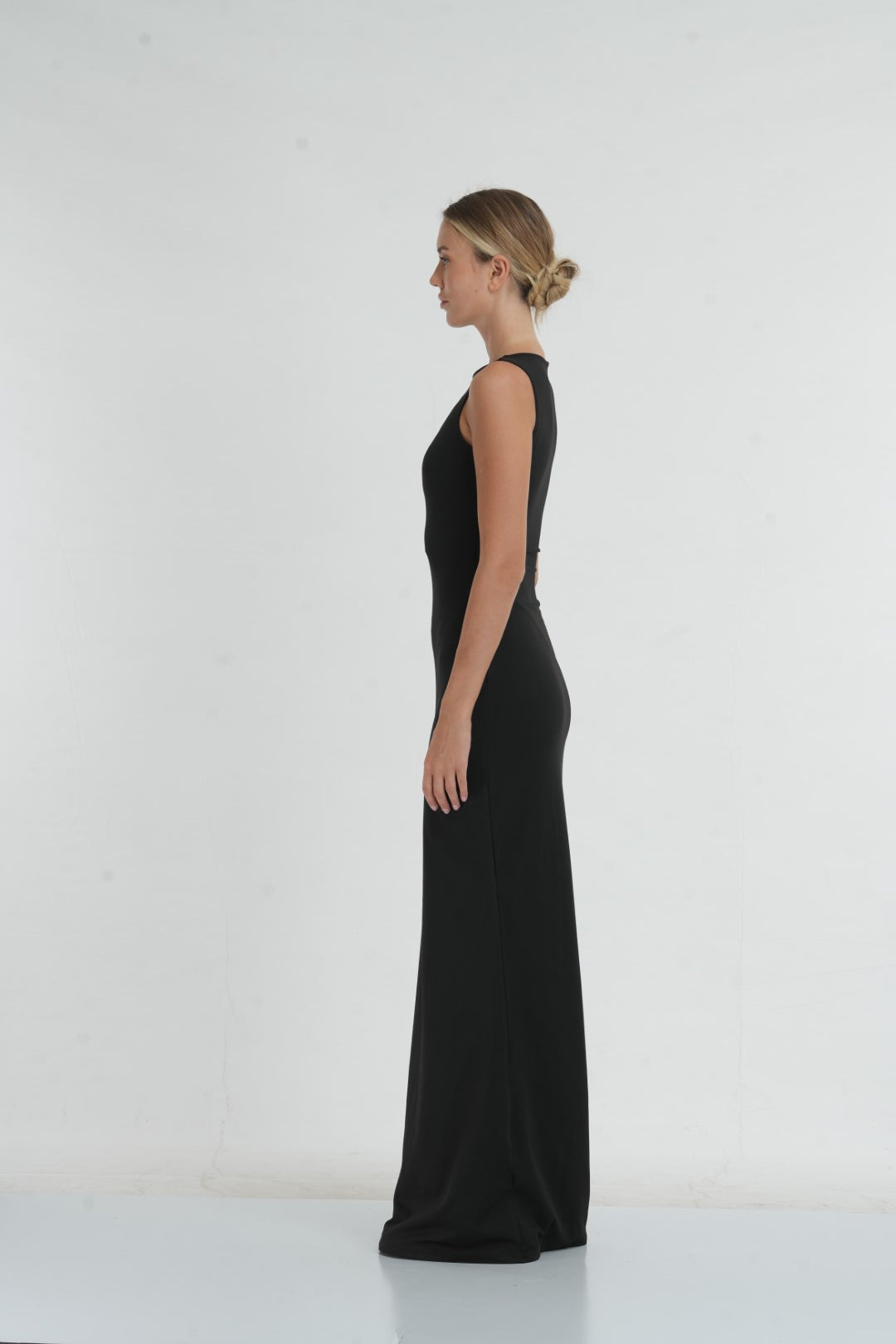 Classic maxi dress- black