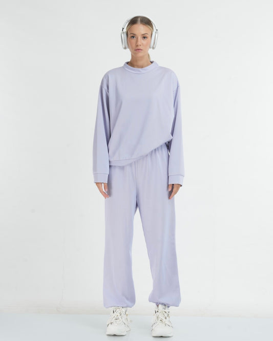 Classic sweats set - lilac purple